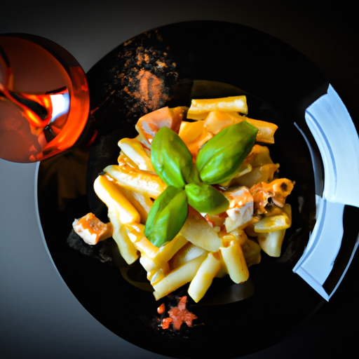 Penne alla vodka s pancettou