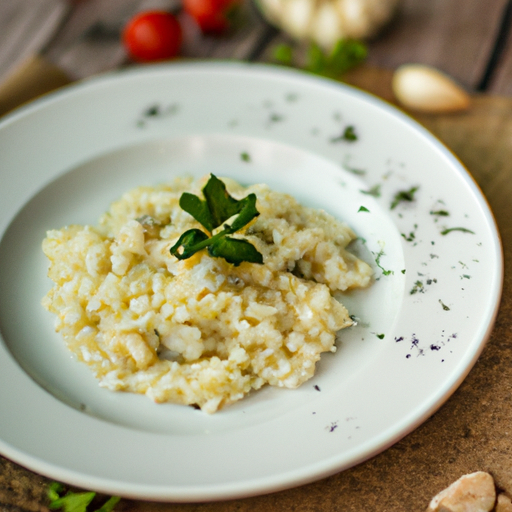 Risotto s hřiby a parmazánem