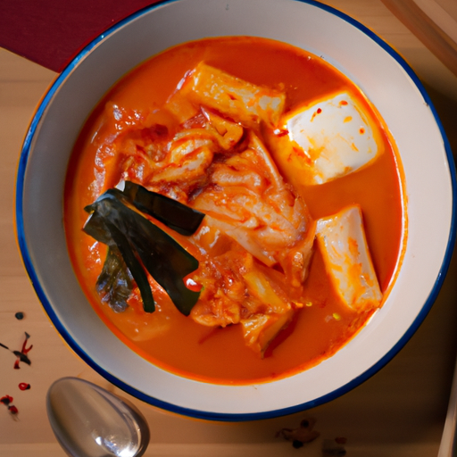 Kimchi jjigae – korejská kyselá polévka