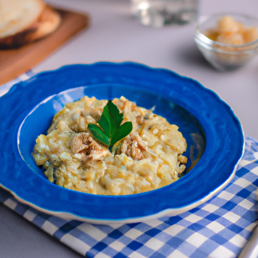 Risotto s hříbkami a parmezánem