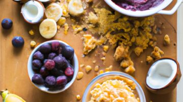 Pão de queijo acai bowl