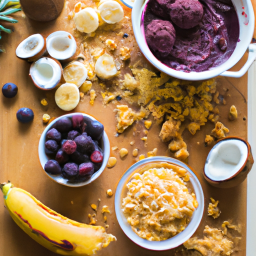 Pão de queijo acai bowl