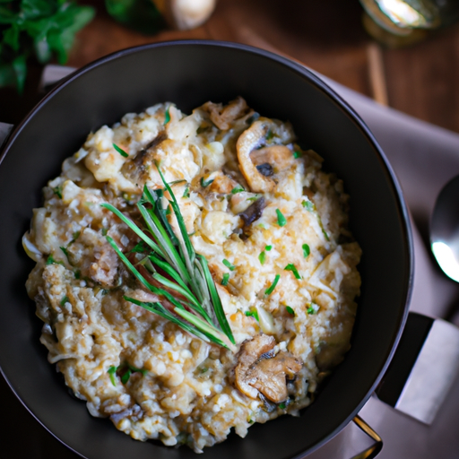 Risotto ai funghi porcini