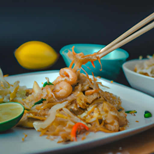 Hovězí pad thai recept