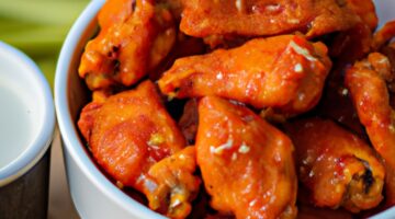 Kuřecí smaženice Buffalo wings