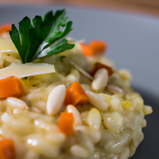 Risotto s hříbky a parmazánem