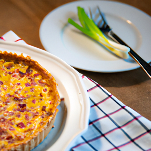 Quiche Lorraine s šunkou a sýrem