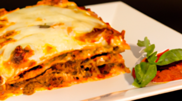 Klasická italská lasagne