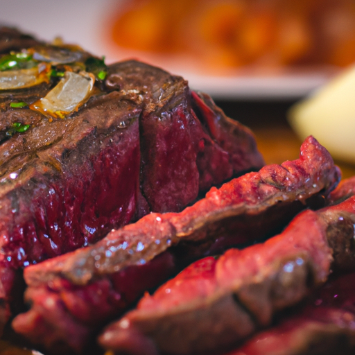 Bife de chorizo argentino