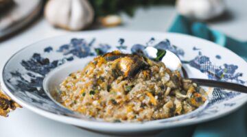 Risotto s mořskými plody