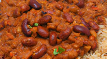 Rajma masala s rýží