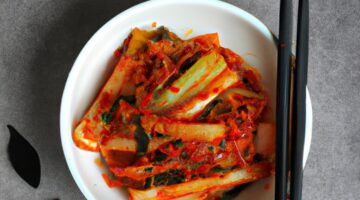 Kimchi (Korejská nakládaná zelenina)