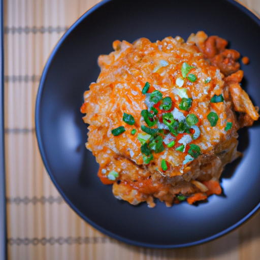 Kimchi fried rice recipe.