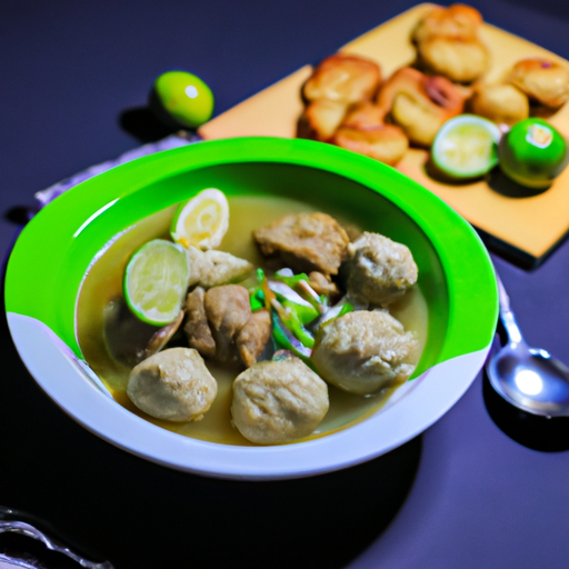 Bakso – indonéská polévka s masovými kuličkami