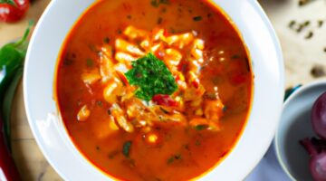 Italská minestrone polévka