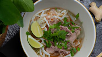 Phở bo – Vientnamská hovězí nudlová polévka