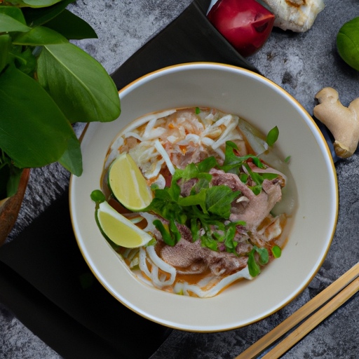 Phở bo – Vientnamská hovězí nudlová polévka