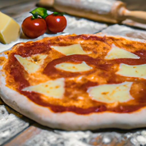 Pizza Margherita s mozzarellou