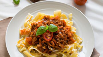 Ragu alla Bolognese s tagliatelle