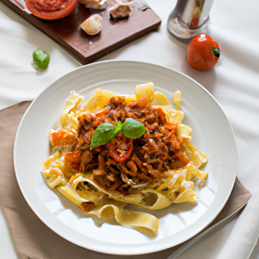 Ragu alla Bolognese s tagliatelle