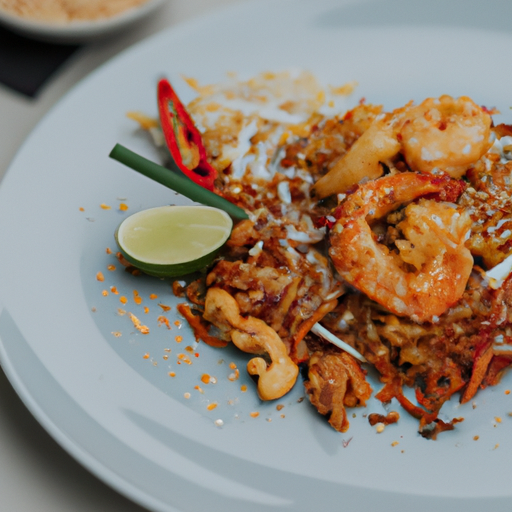 Pad Thai s krevetami