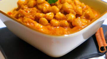 Hrnčekový chana masala curry