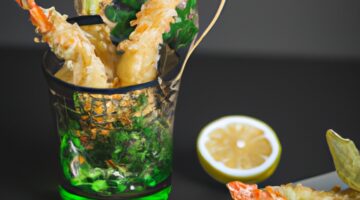 Tempura krevety se zeleninou