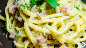 Pasta Carbonara s pancettou a vejcem