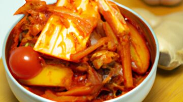 Kimchi jigae – pikantní polévka s kimchi