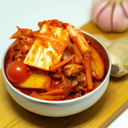 Kimchi jigae – pikantní polévka s kimchi