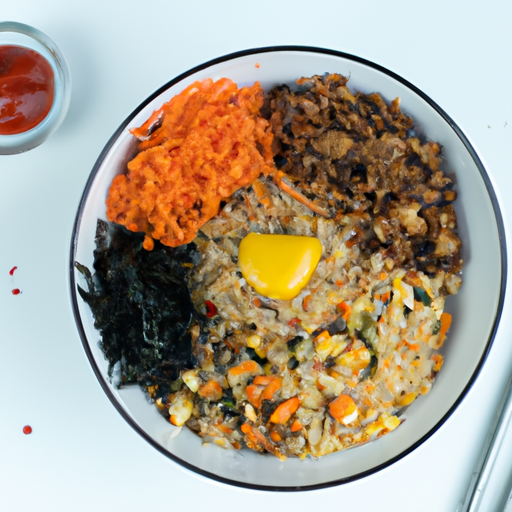 Bibimbap – tradiční korejské směsi rýže