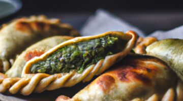 Kuřecí empanadas s chimichurri omáčkou