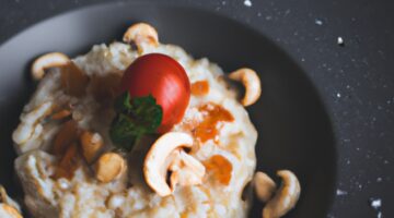 Risotto se žampiony a šunkou