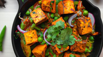 Masala Paneer s jarní zeleninou