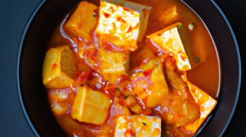 Kimchi jjigae s tofu