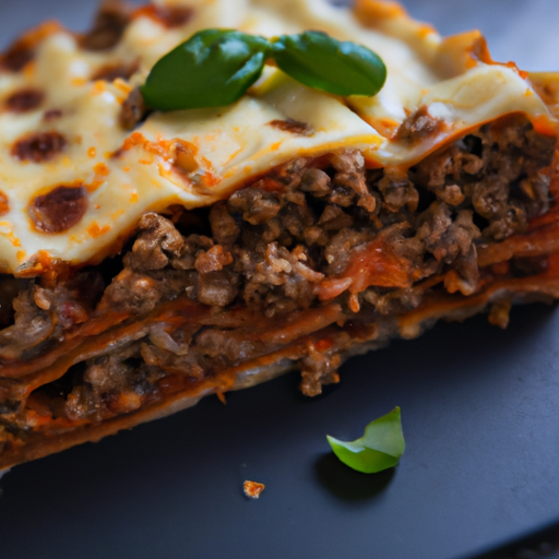 Lasagne bolognese s bešamelovou omáčkou