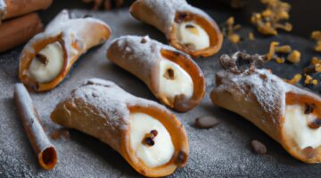 Cannoli s ricotta nádivkou