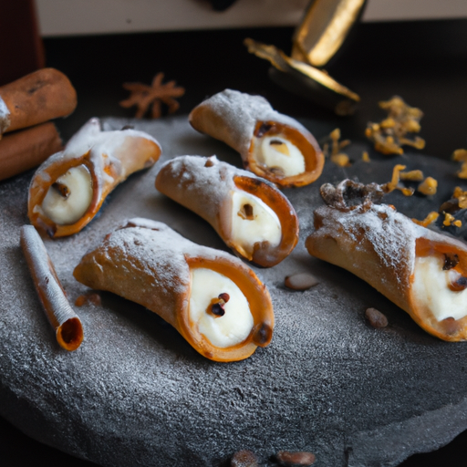 Cannoli s ricotta nádivkou