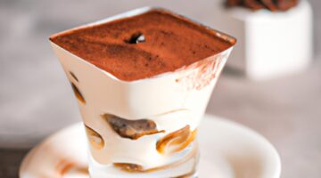 Italská tiramisu s mascarpone a kávou