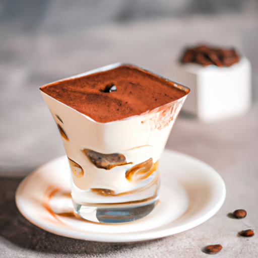 Italská tiramisu s mascarpone a kávou