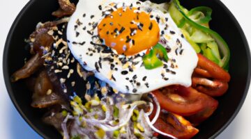 Korejský bibimbap recept