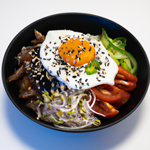 Korejský bibimbap recept