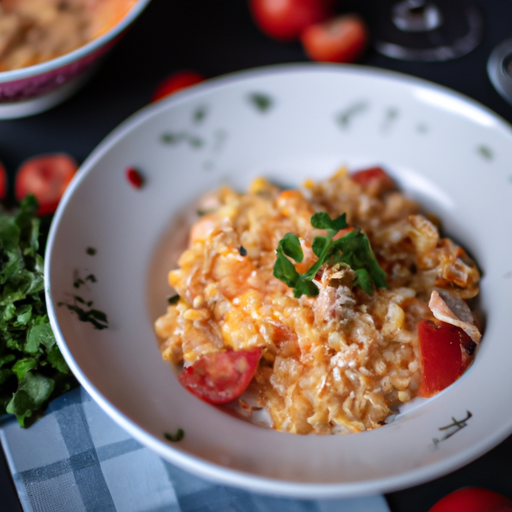 Risotto se žampiony a parmezánem