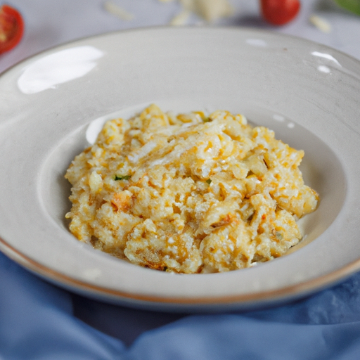 Risotto s hříbky a parmským šunkou