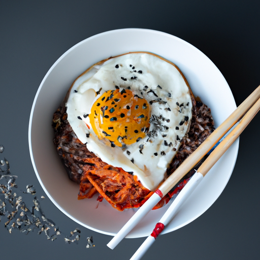 Bibimbap – korejské smažené rýže