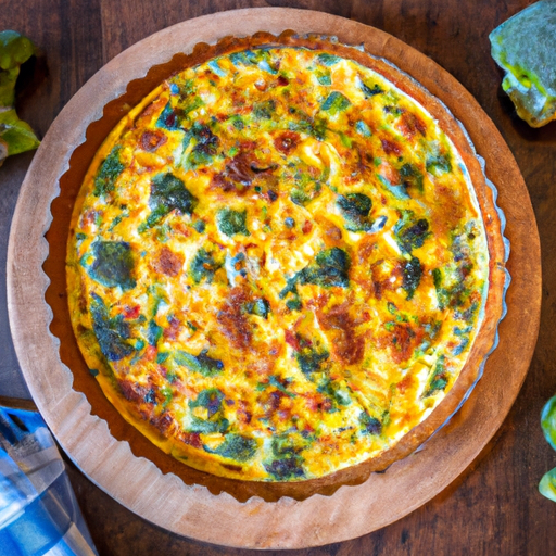 Brokolicový quiche sýrovou kůrou