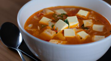 Sundubu-jjigae – korejská tofu polévka.