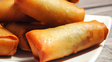 Fried Spring Rolls.