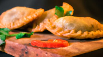 Empanadas con carne y verduras