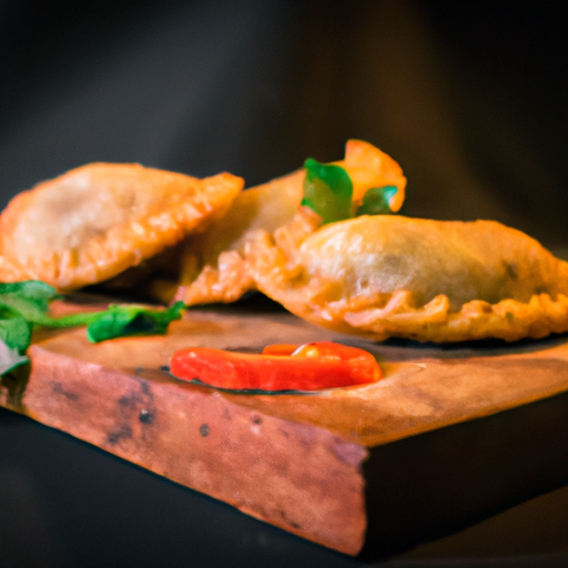 Empanadas con carne y verduras